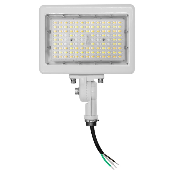 Nuwatt 15W White LED Flood Light 3000K/4000K/5000K 3CCT IP65 Outdoor Waterproof Lighting, Knuckle Mount NW-SFL-90W-3CT-KN-WH - main